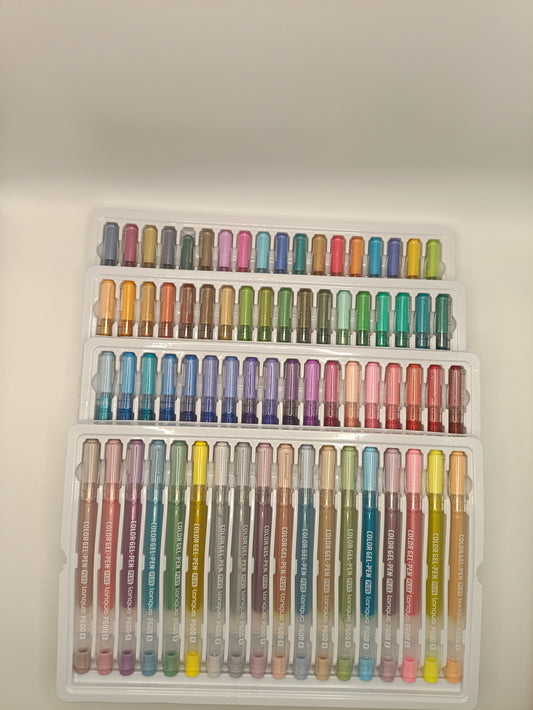 72 Colour Super Shiny Plus Gel Pen Set