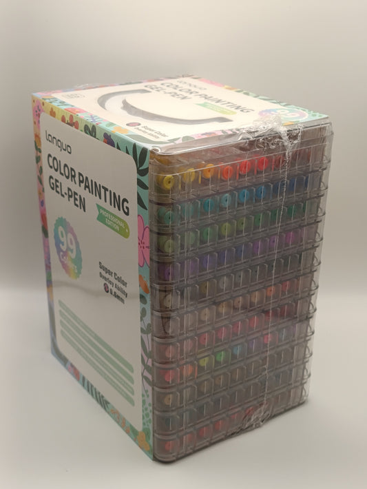 99 Colour Painting Gel Pen Set