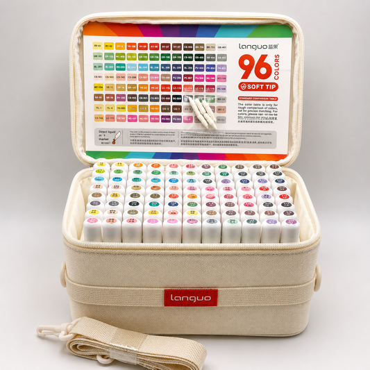 Languo Acrylic Marker Set (M720) - 96 Colours