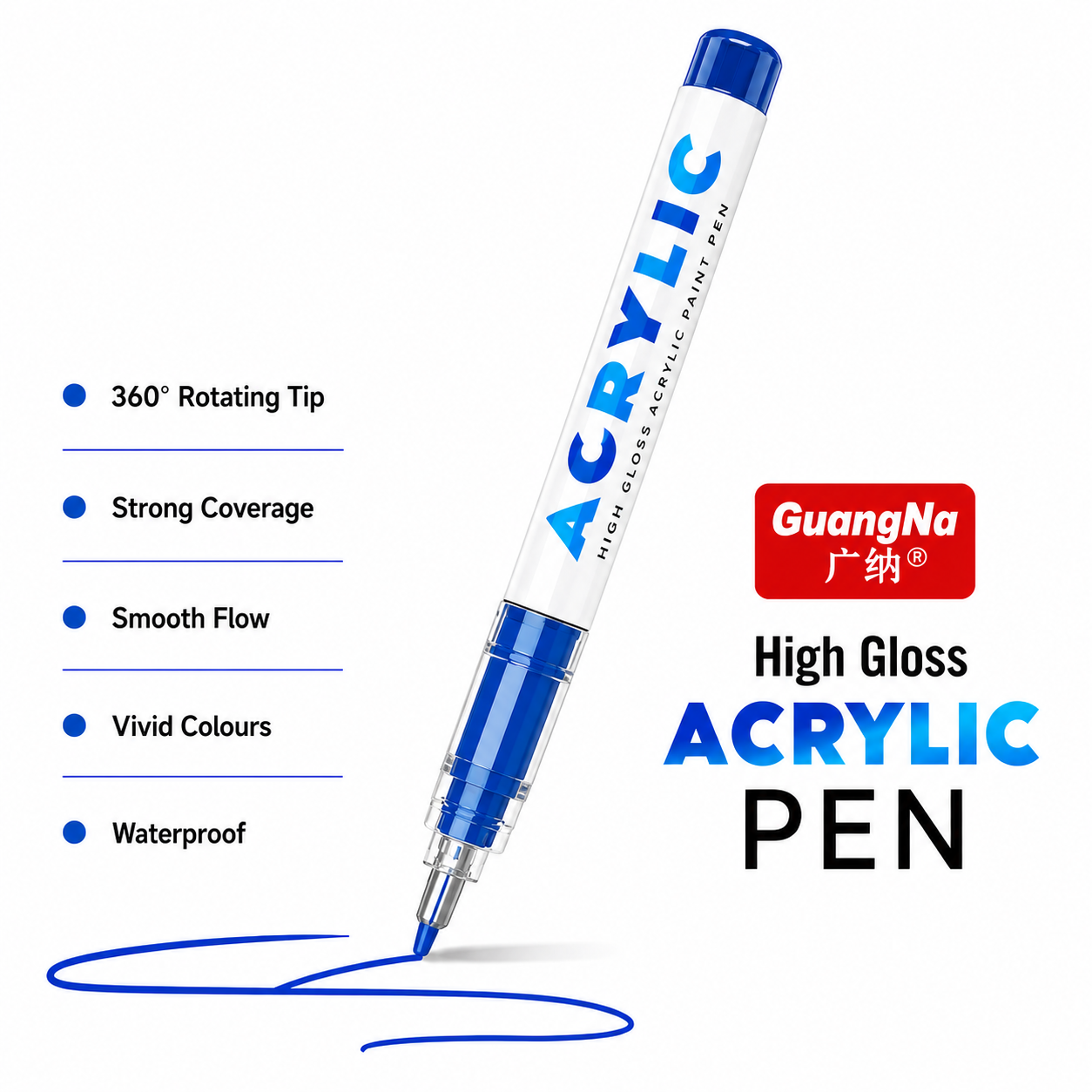 Guangna High Gloss Acrylic Pens