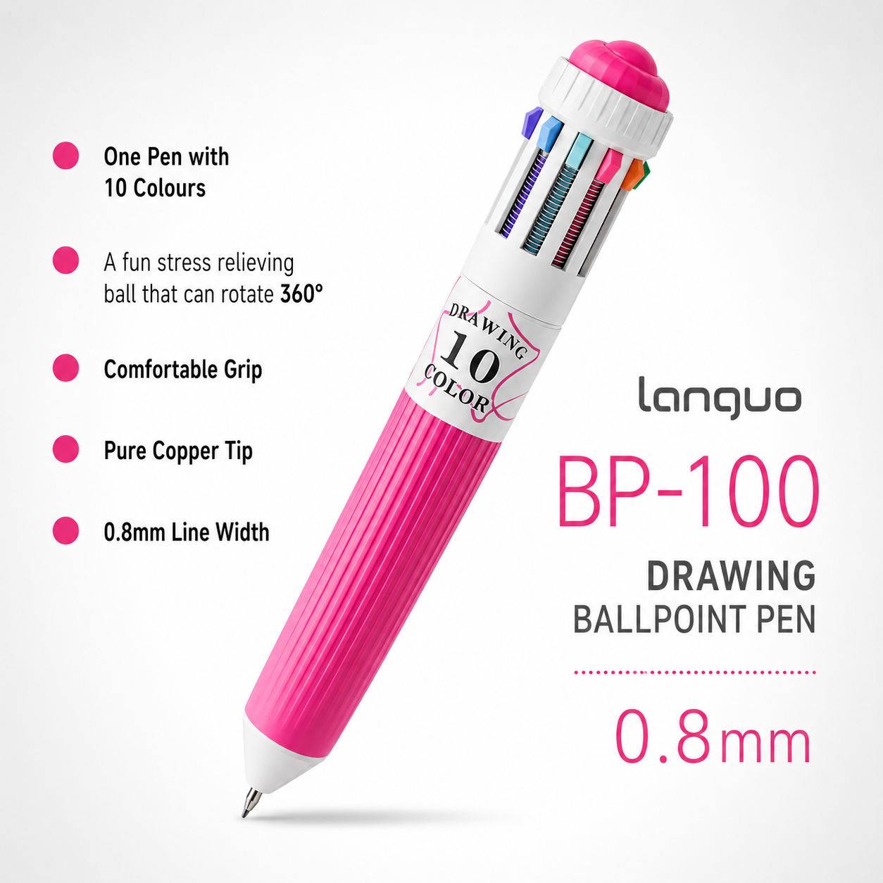 Languo Ball Point Multi- Coloured Pens