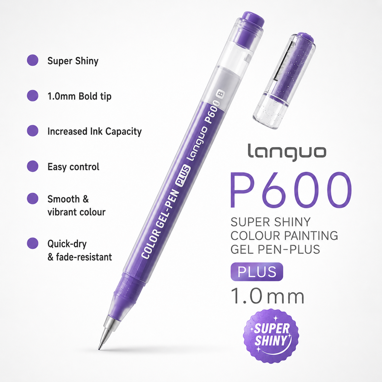 Languo 1mm Gel Plus Shiny Style