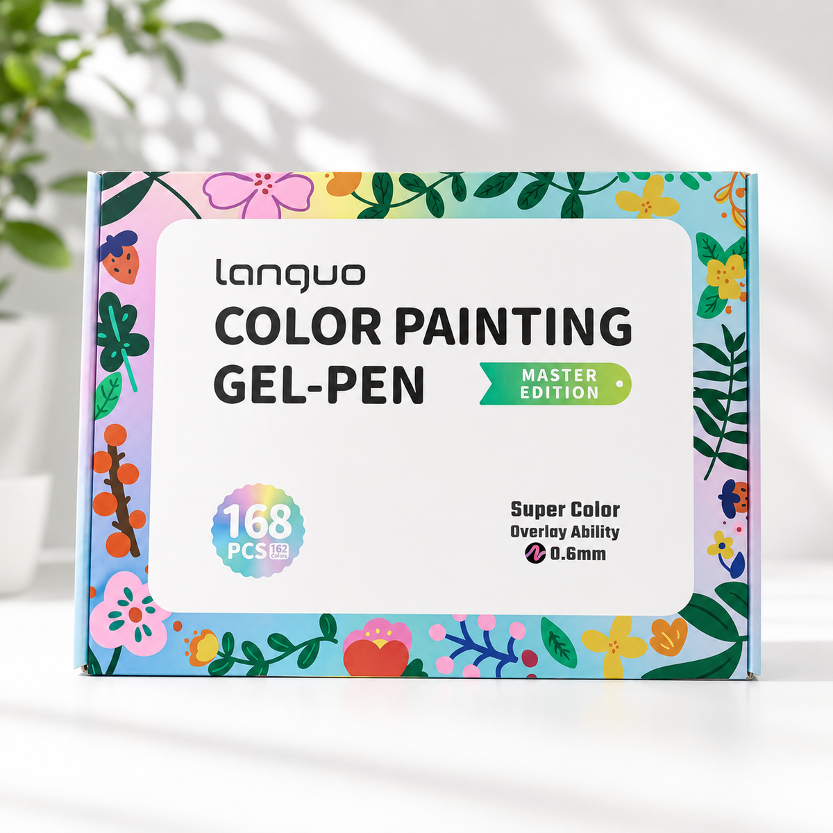 Languo 0.6mm - 168 Colour Painting Gel Pen Set