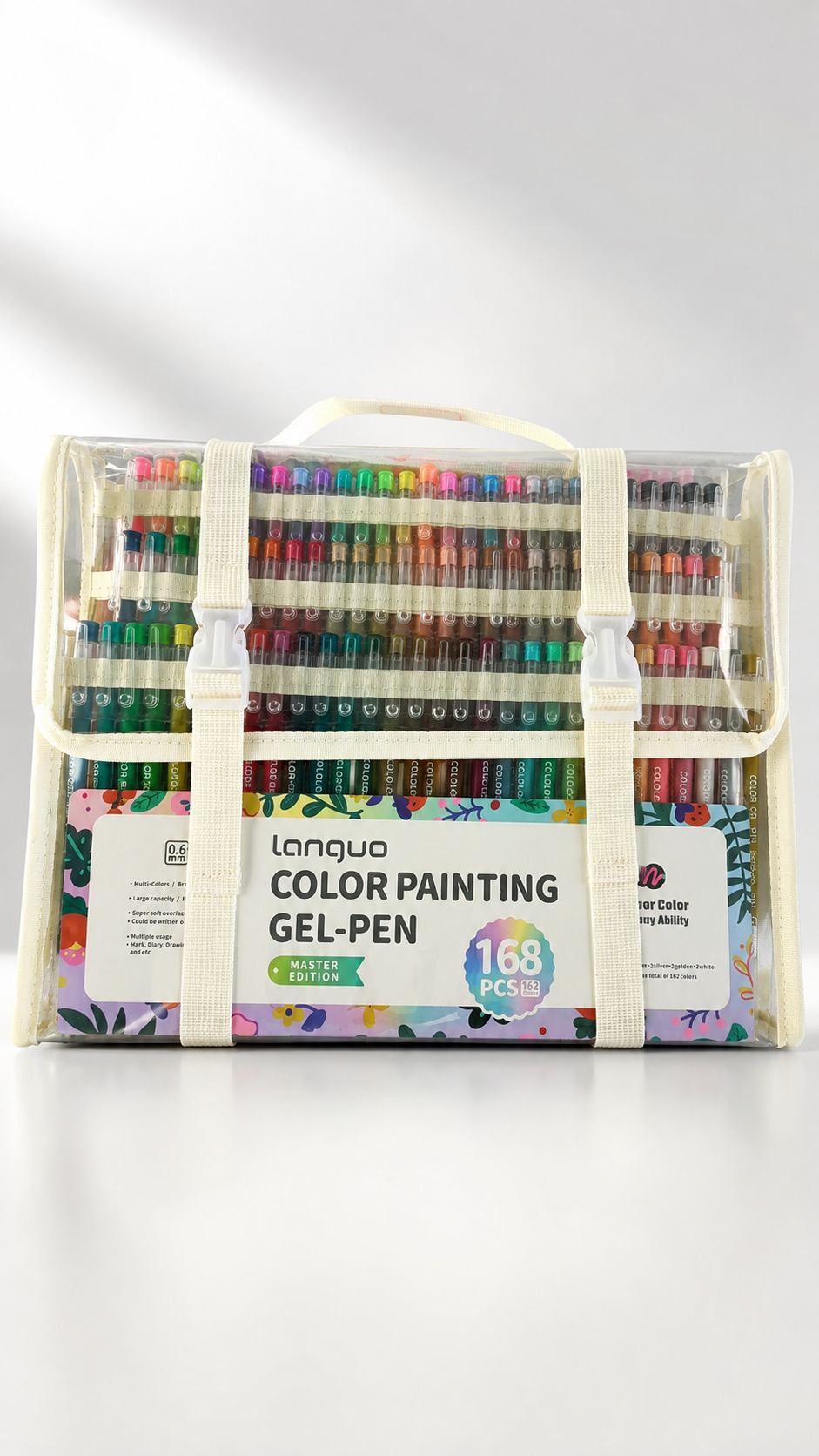 Languo 0.6mm - 168 Colour Painting Gel Pen Set