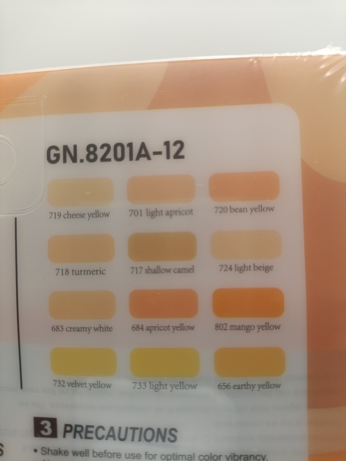 Guangna 12 Acrylic Brush Markers (Skin Tones - A)