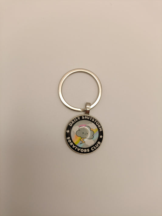 Daily Sh*tstorm Survivors Club Keyring