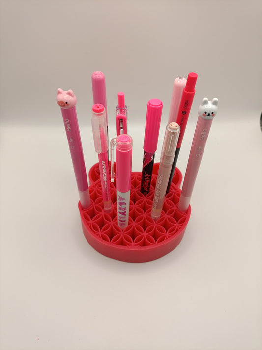 Pen Holder - Rose Red Bear