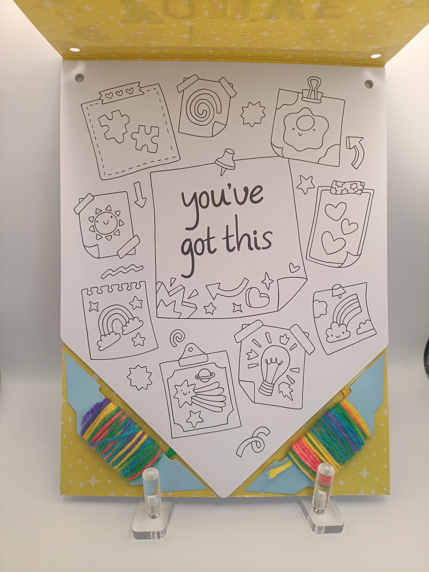 You've Got this – Colouring Book & Decorations