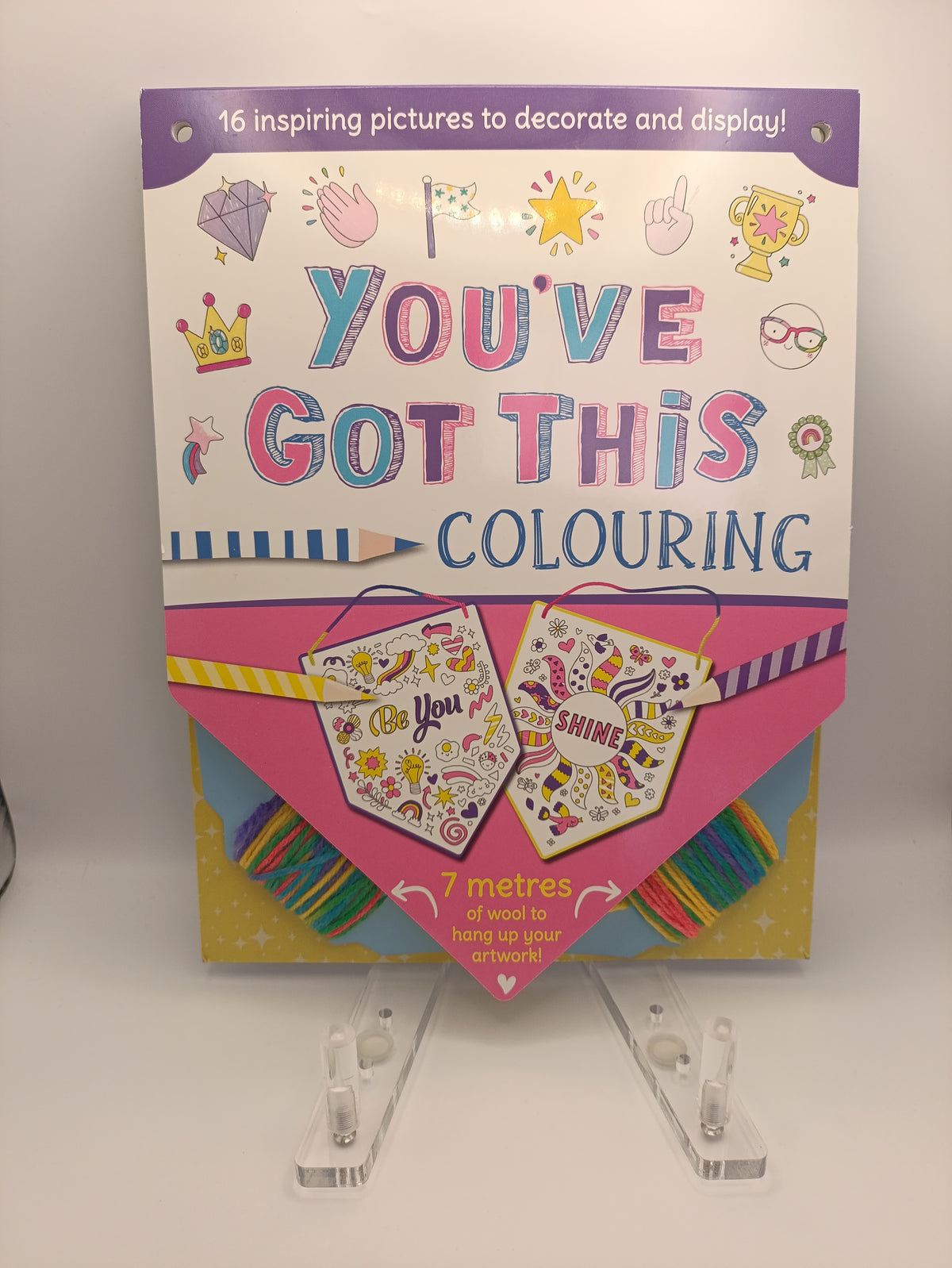 You've Got this – Colouring Book & Decorations