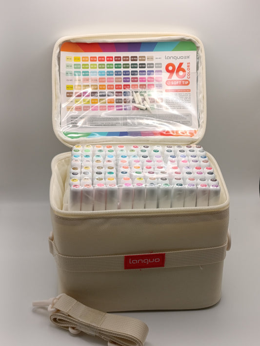 Languo Acrylic Marker Set – 96 Colours