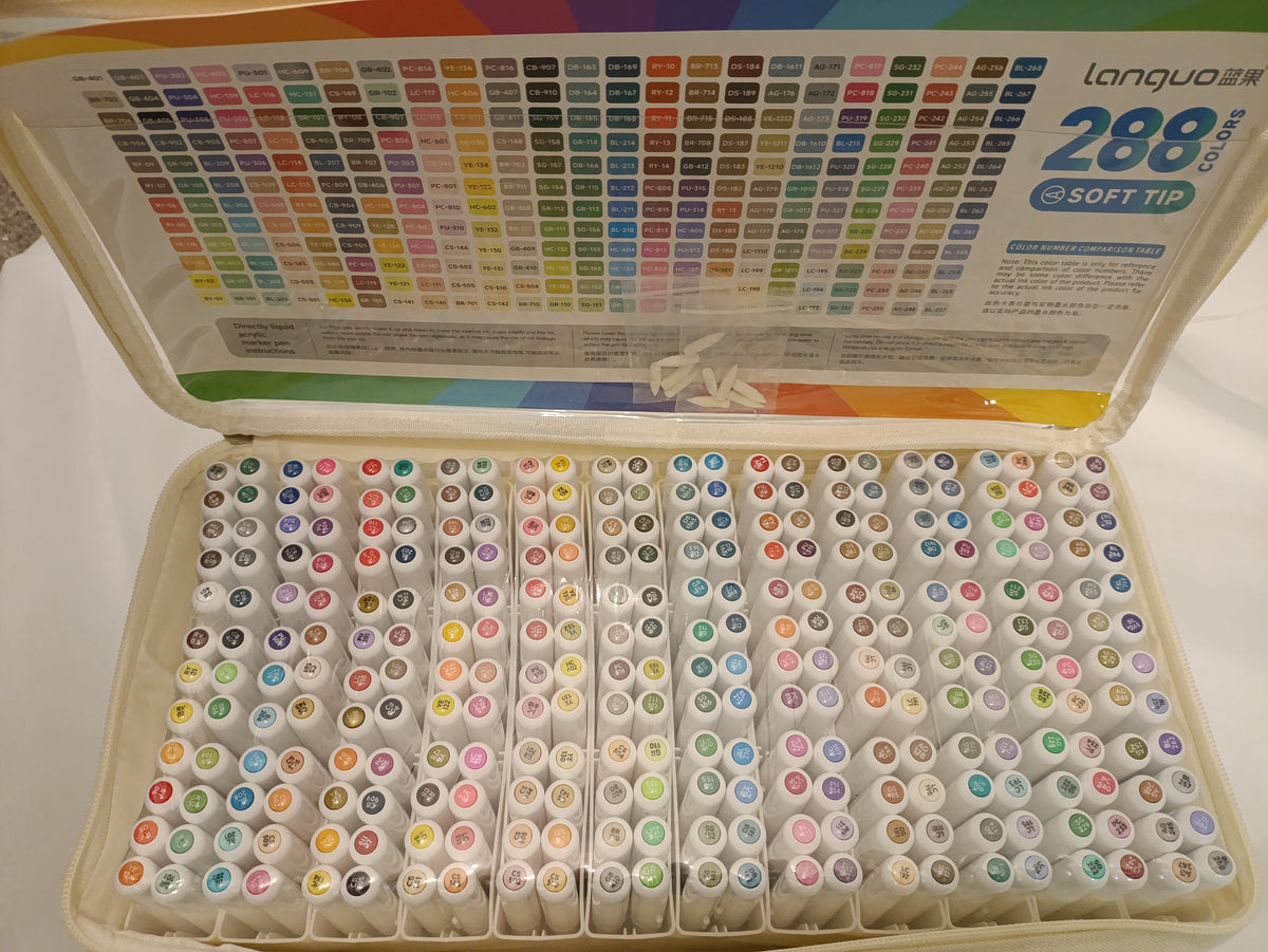 Languo Acrylic Marker Set (M720) - 288 Colours