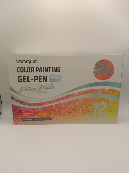 72 Colour Super Shiny Plus Gel Pen Set