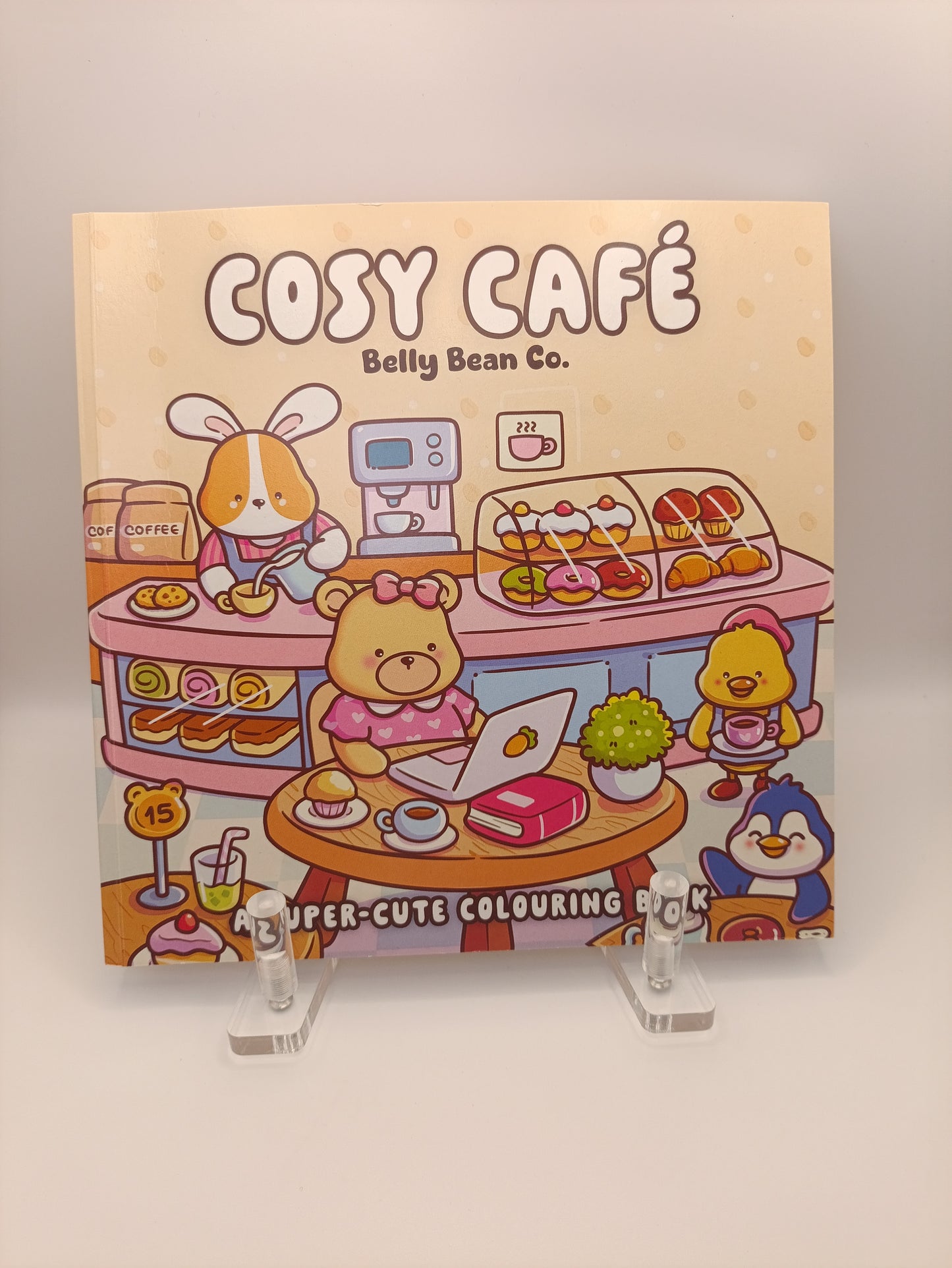 Cosy Cafe Colouring Book