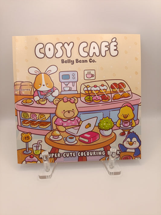 Cosy Cafe Colouring Book