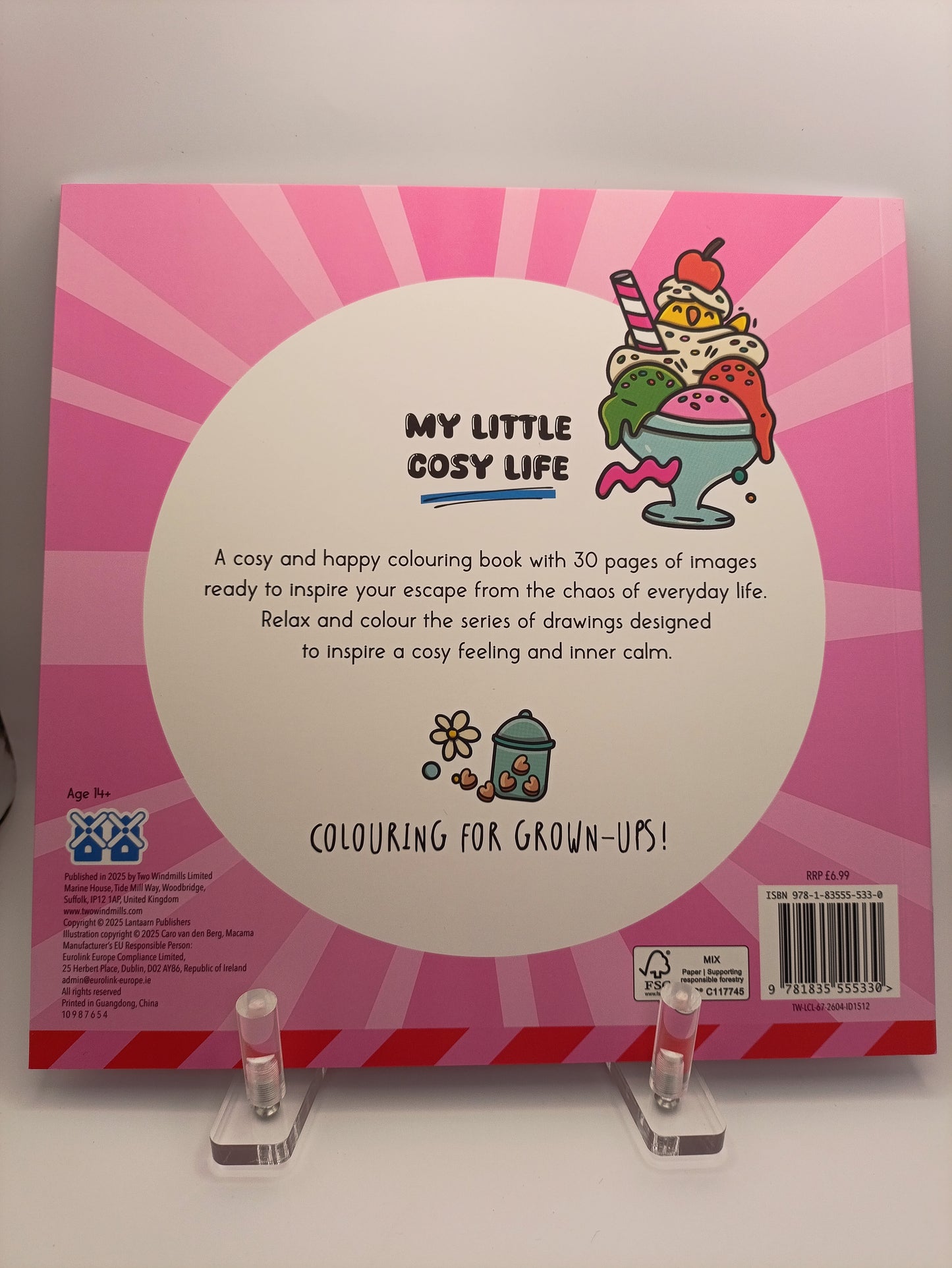 My Little Cosy Life – Colouring Book - Foodies