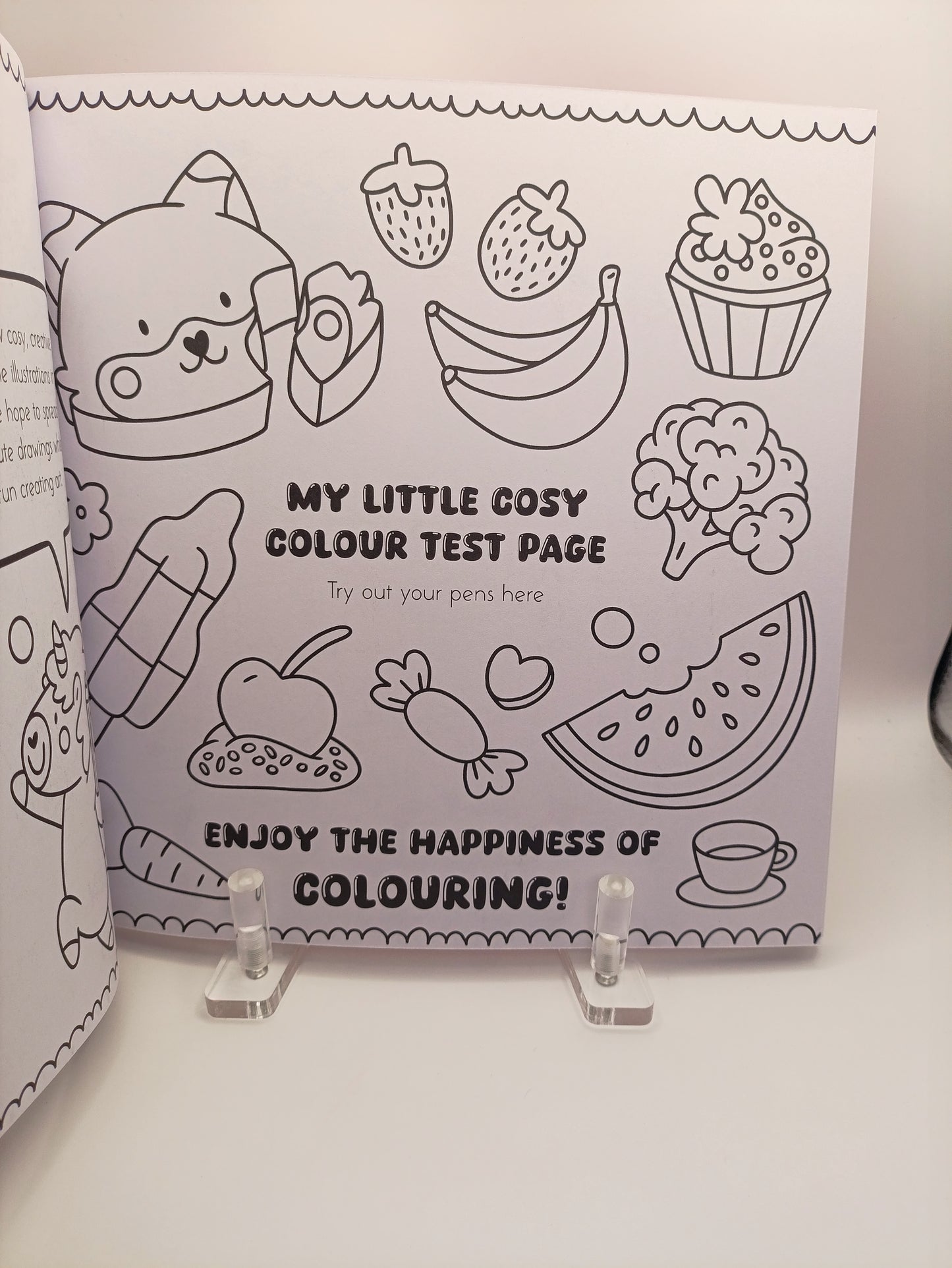 My Little Cosy Life – Colouring Book - Foodies