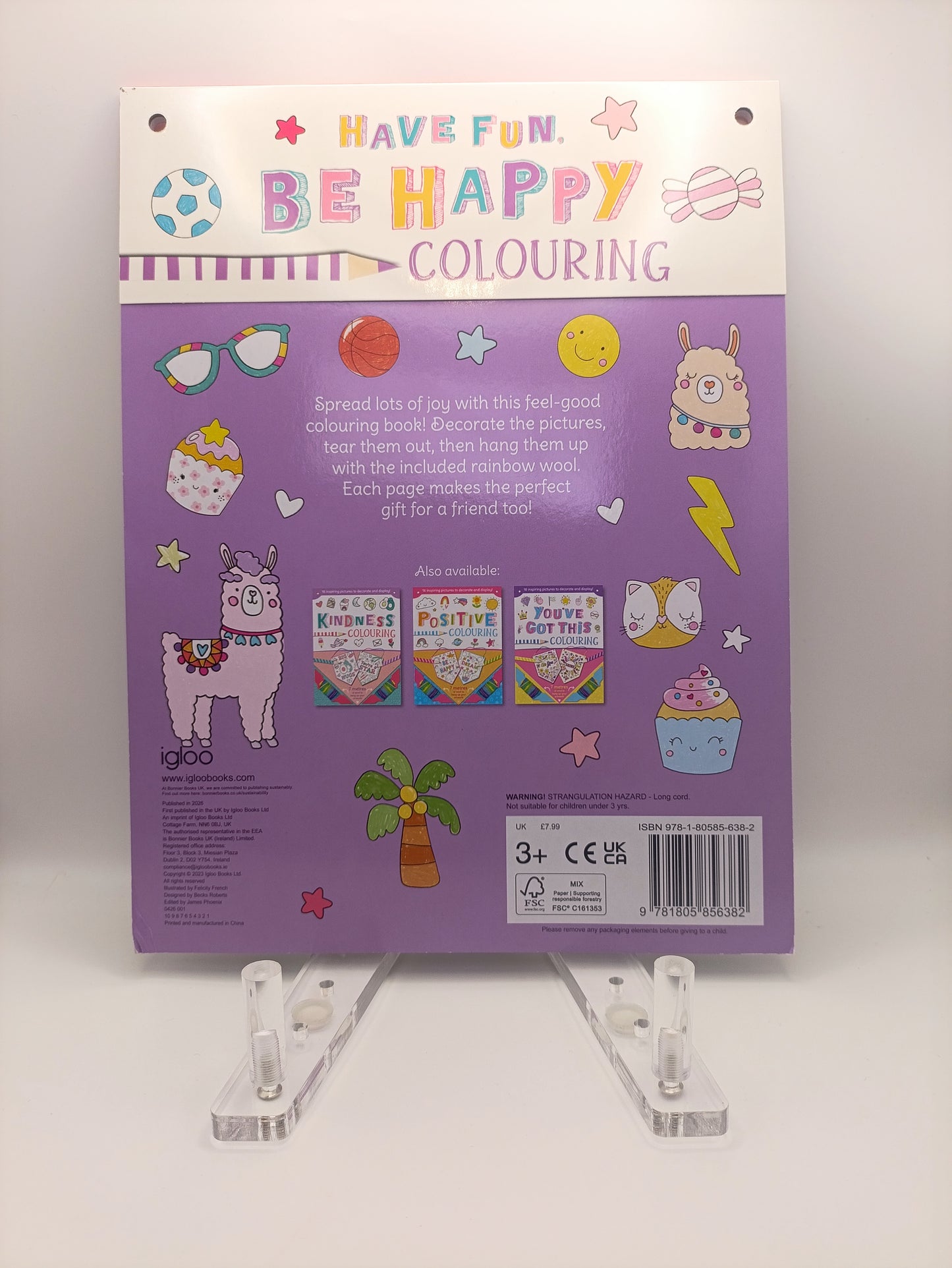 Have Fun, Be Happy – Colouring Book & Decorations