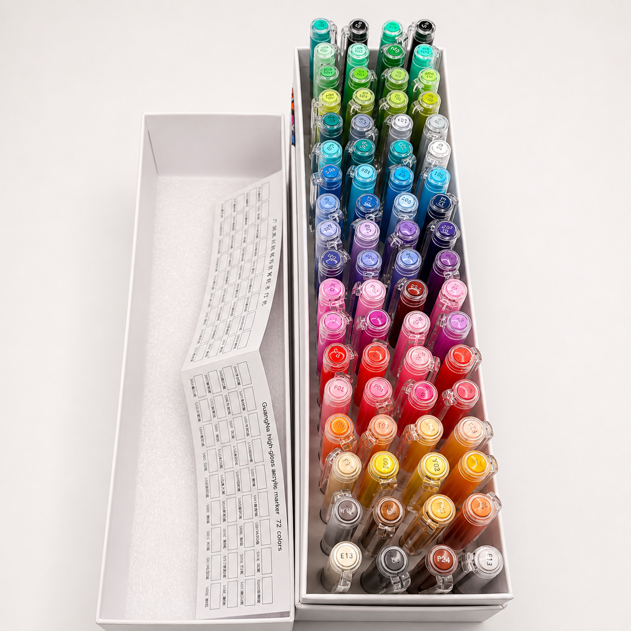 Guangna High Gloss - 72 Pen Set