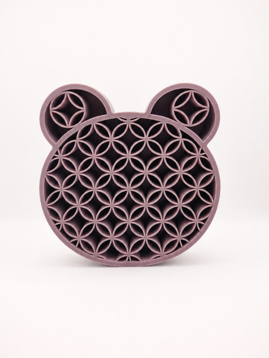 Pen Holder - Mauve Purple Bear