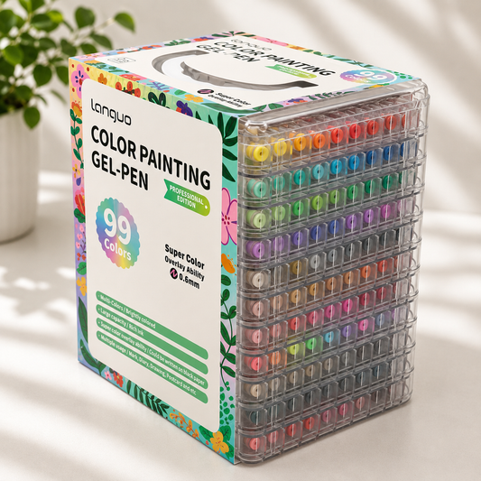 Languo 0.6mm - 99 Colour Painting Gel Pen Set