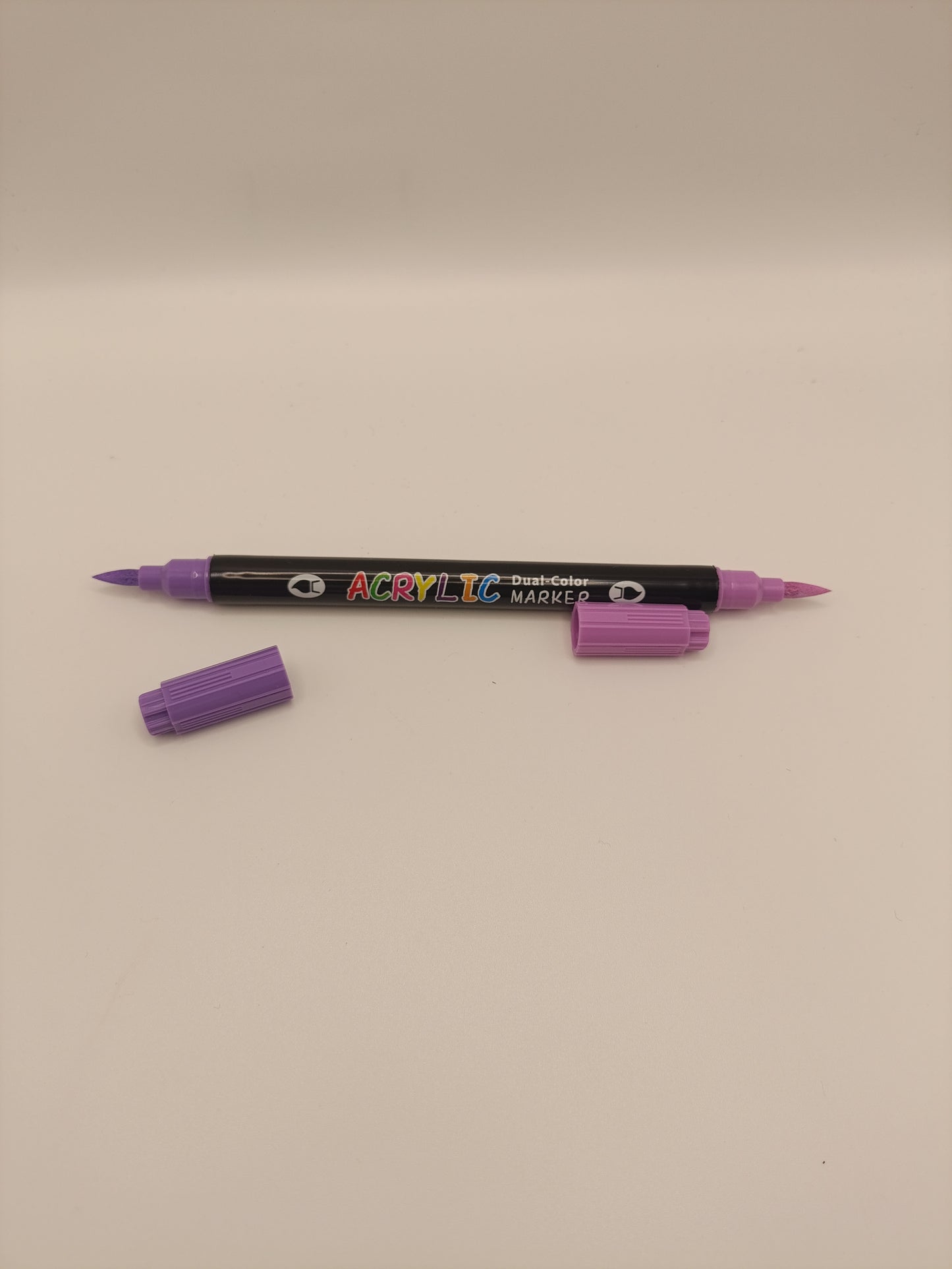Flysea Dual-Tip Acrylic Marker – Soft Pastel Series (24 Pens / 48 Colours)