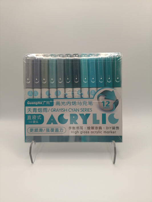 Grayish Cyan
