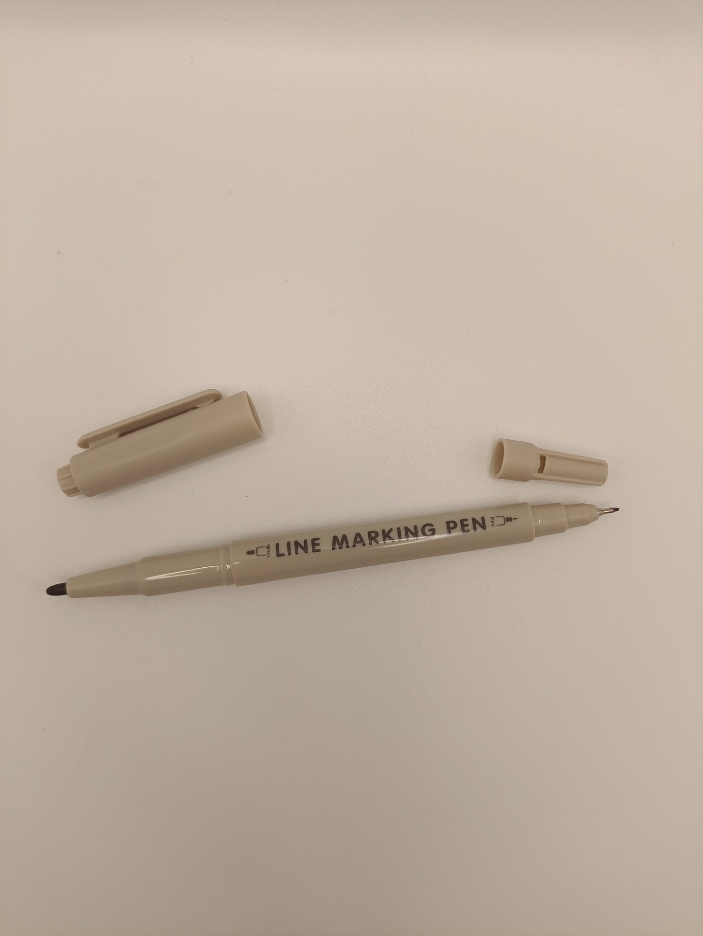 Languo Dual Tip Line Marking Pens – Black (Pack of 6)