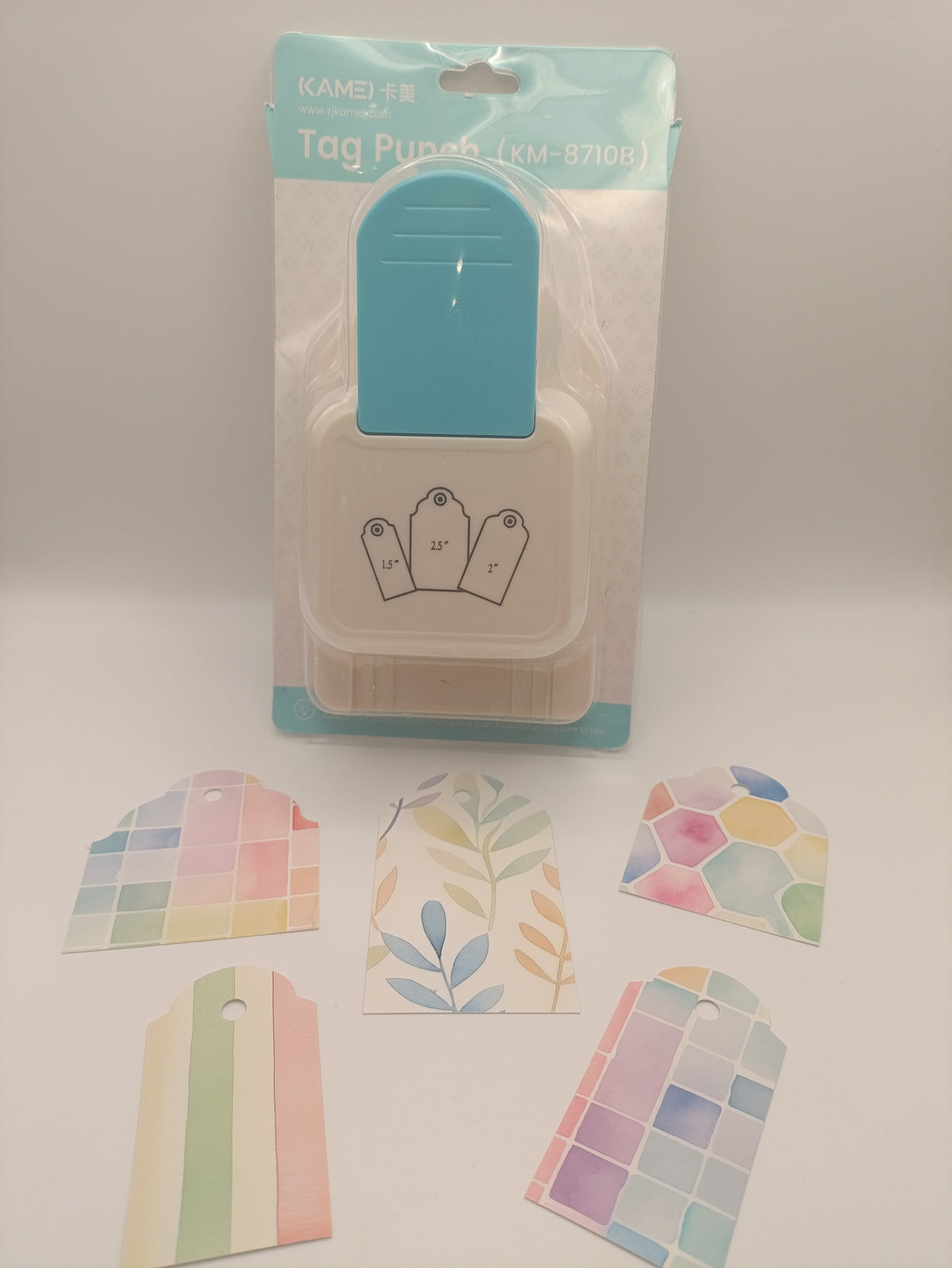 3-in-1 Gift Tag Punch - Scallop Style
